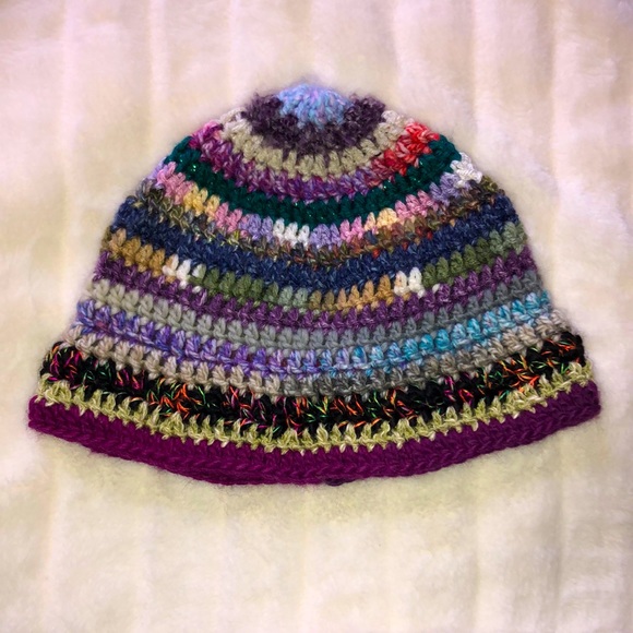 Accessories - ⭐️SOLD⭐️Handmade crochet scrappy bucket hat